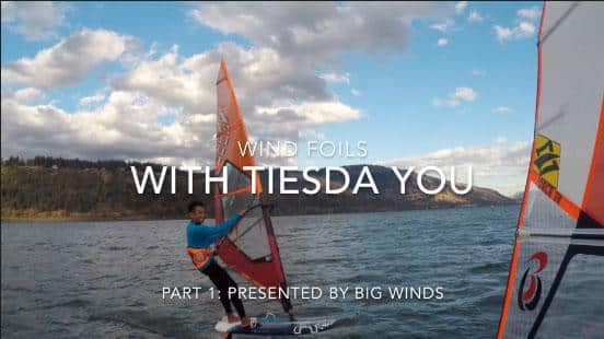 Wind Foils with Starboard's Tiesda You Wind Foils with Starboard's Tiesda You