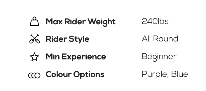 Red Ride Special Edition (Purple) Inflatable Stand Up Paddle Board 2022