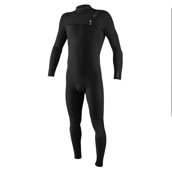 O'Neill Hyperfreak 4/3+mm Chest Zip Full Wetsuit - BLACK, XLS