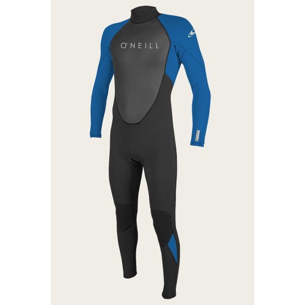 O'Neill 3/2 Youth Reactor-2 Full Wetsuit - 16, Black / Ocean