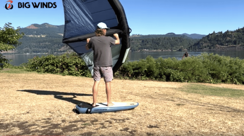 Sam's top tips for getting up onto foil | Wing Foiling Sam's top tips for getting up onto foil | Wing Foiling