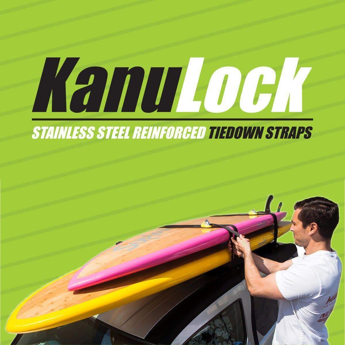 Kanulock Lockable Tiedown Strap Sets