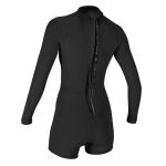 O'Neill Women's Bahia 2/1 mm Back Zip L/S Short Spring Suit O'Neill Women's Bahia 2/1 mm Back Zip L/S Short Spring Suit