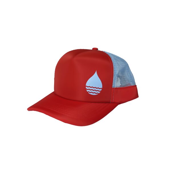 Buoy Wear Floating Snap Back Hat - RED