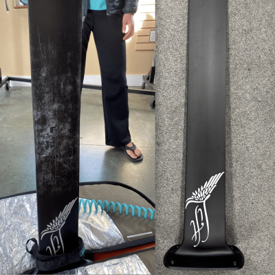Carbon-foil-repair