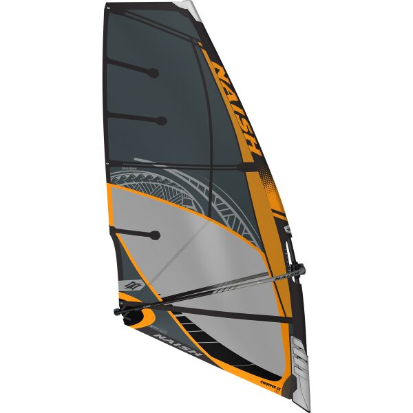 Naish S26 Chopper 3X Windsurfing Sail - 3.8, BLACK