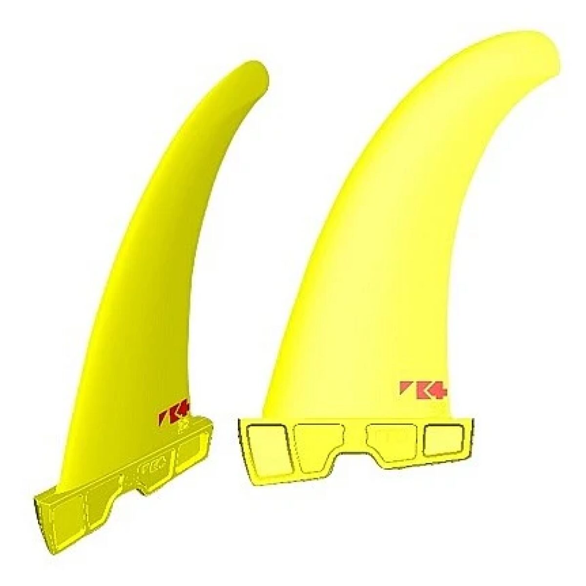 Chinook K4 3SW Freestyle-Wave (Single) Windsurf Fins