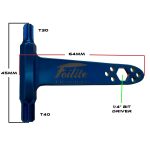 Foilite Titanium Torx Hammer T30/40 Multitools Foilite Titanium Torx Hammer T30/40 Multitools