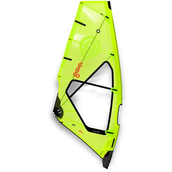 Goya Banzai 11 Pro Windsurfing Sail 2025 - Flou Yellow, 6.3m