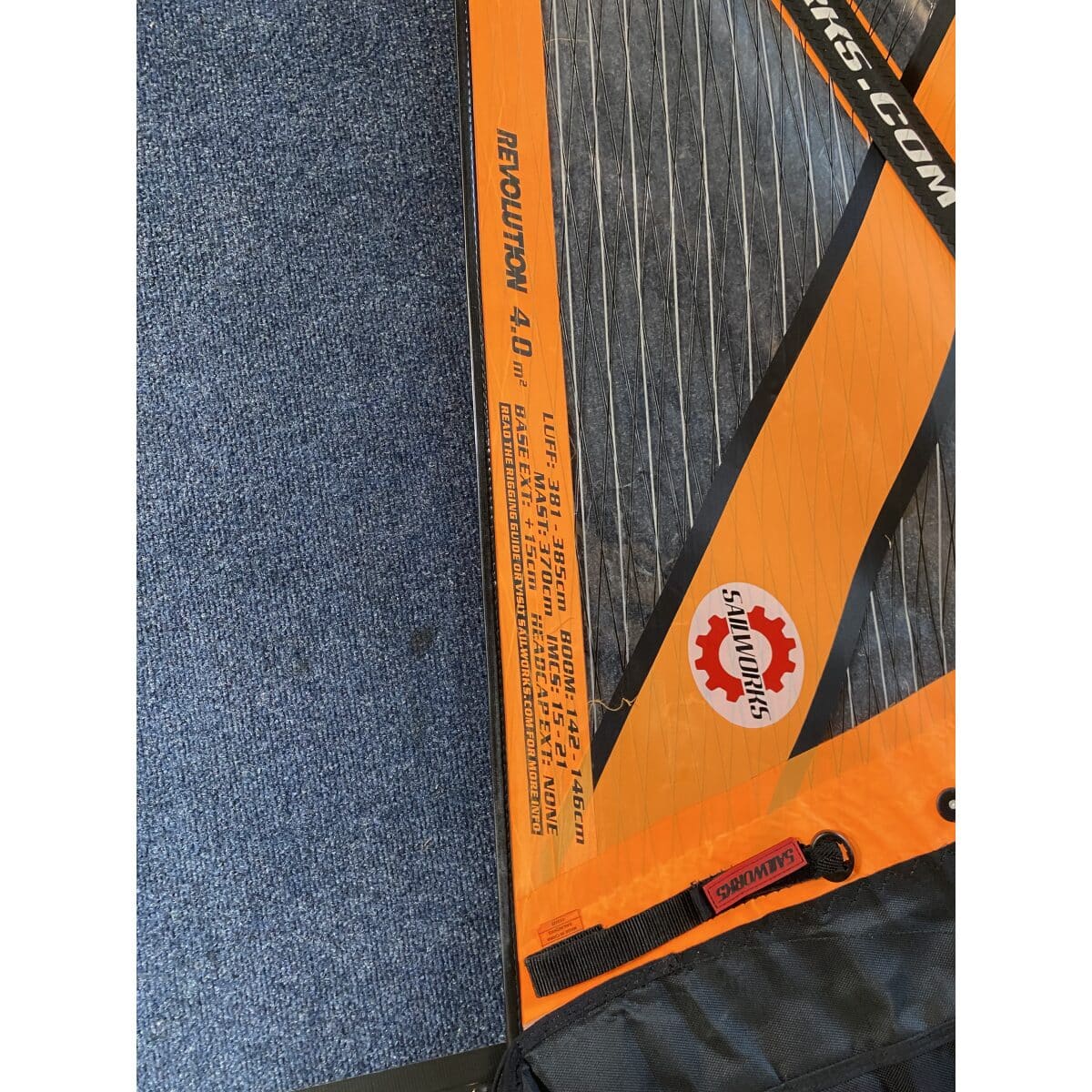 2021 Sailworks Revolution 4.0 USED Windsurfing Sail