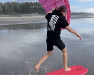 Skim Parawinging? Did We Just Invent a New Sport Skim Parawinging? Did We Just Invent a New Sport