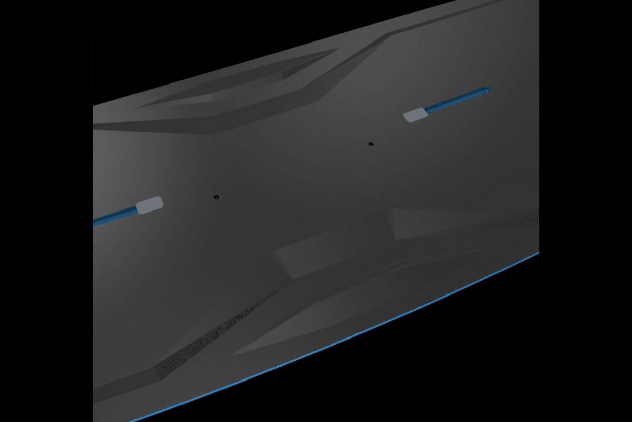 Duotone Soleil Concept Blue Twin Tip Kiteboard 2026 Duotone Soleil Concept Blue Twin Tip Kiteboard 2026