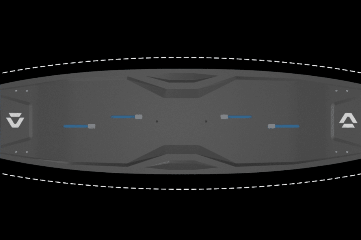 Duotone Soleil Concept Blue Twin Tip Kiteboard 2026 Duotone Soleil Concept Blue Twin Tip Kiteboard 2026