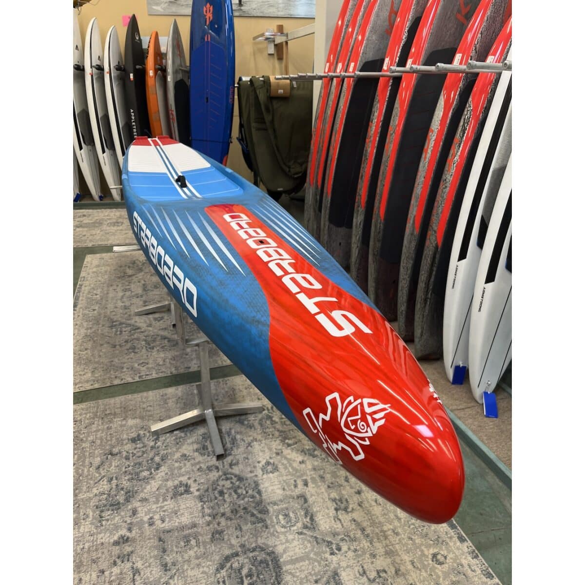DEMO Starboard Gen-R Blue Carbon 14' x 23" 2025 SUP Board W/Board Bag