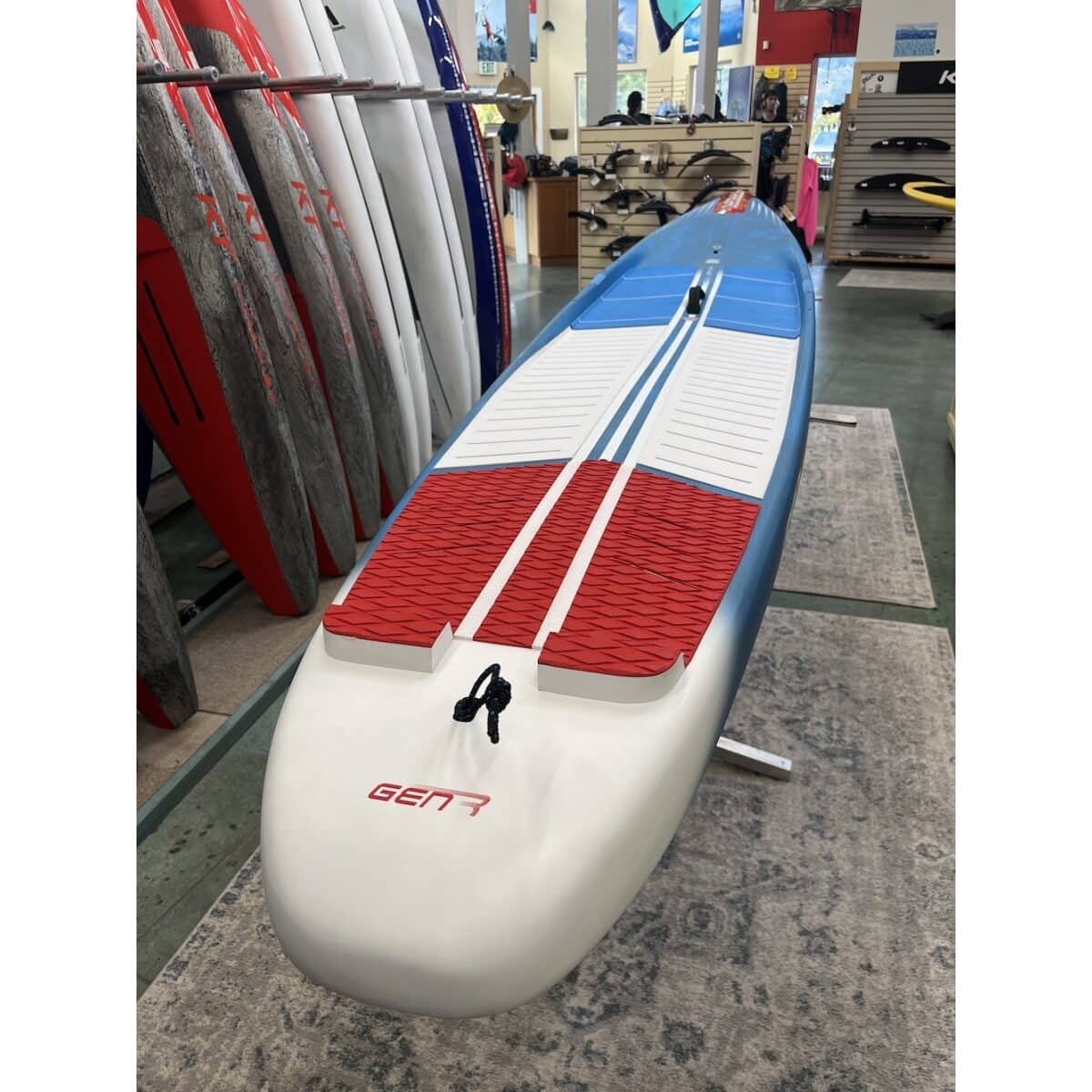 DEMO Starboard Gen-R Blue Carbon 14' x 23" 2025 SUP Board W/Board Bag