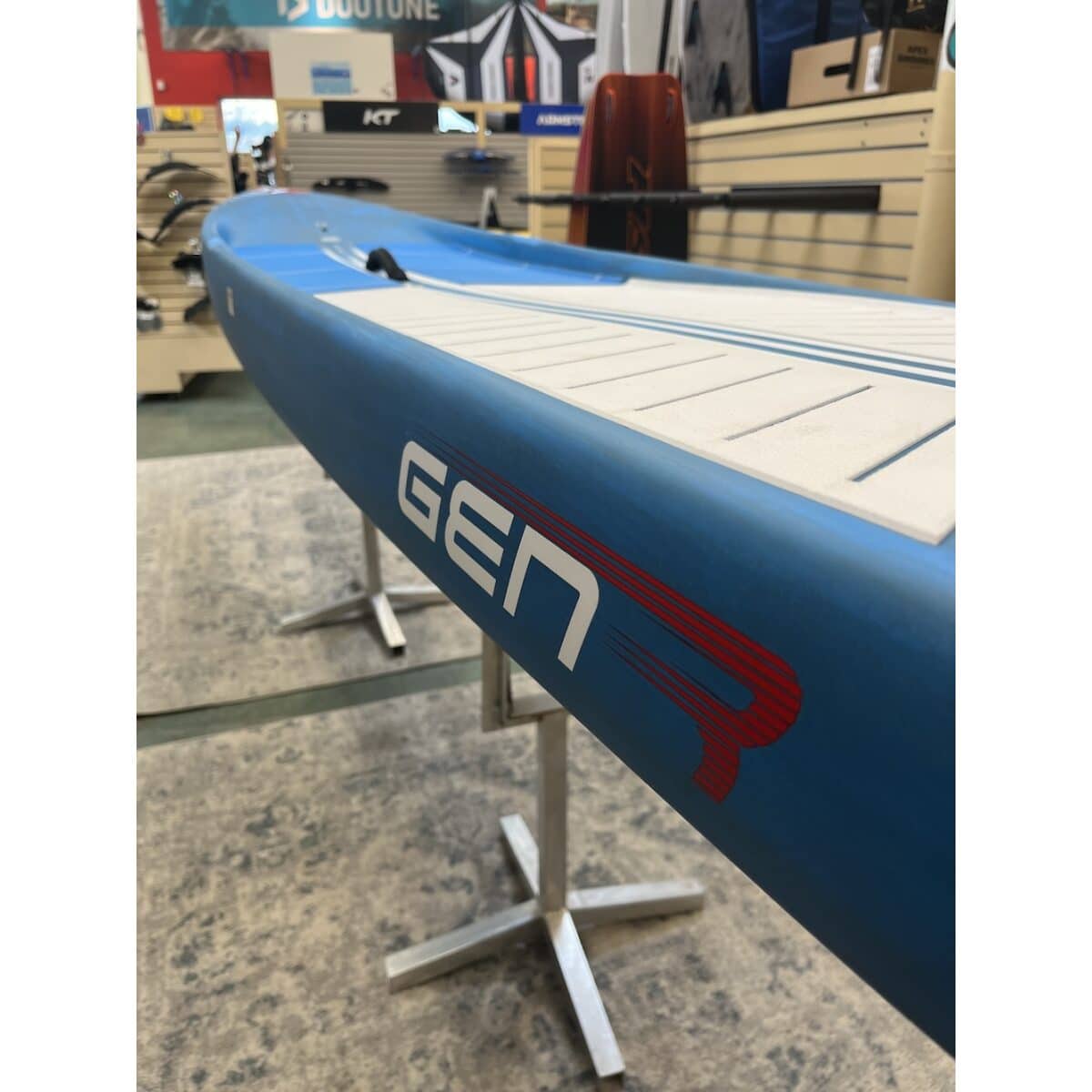 DEMO Starboard Gen-R Blue Carbon 14' x 23" 2025 SUP Board W/Board Bag
