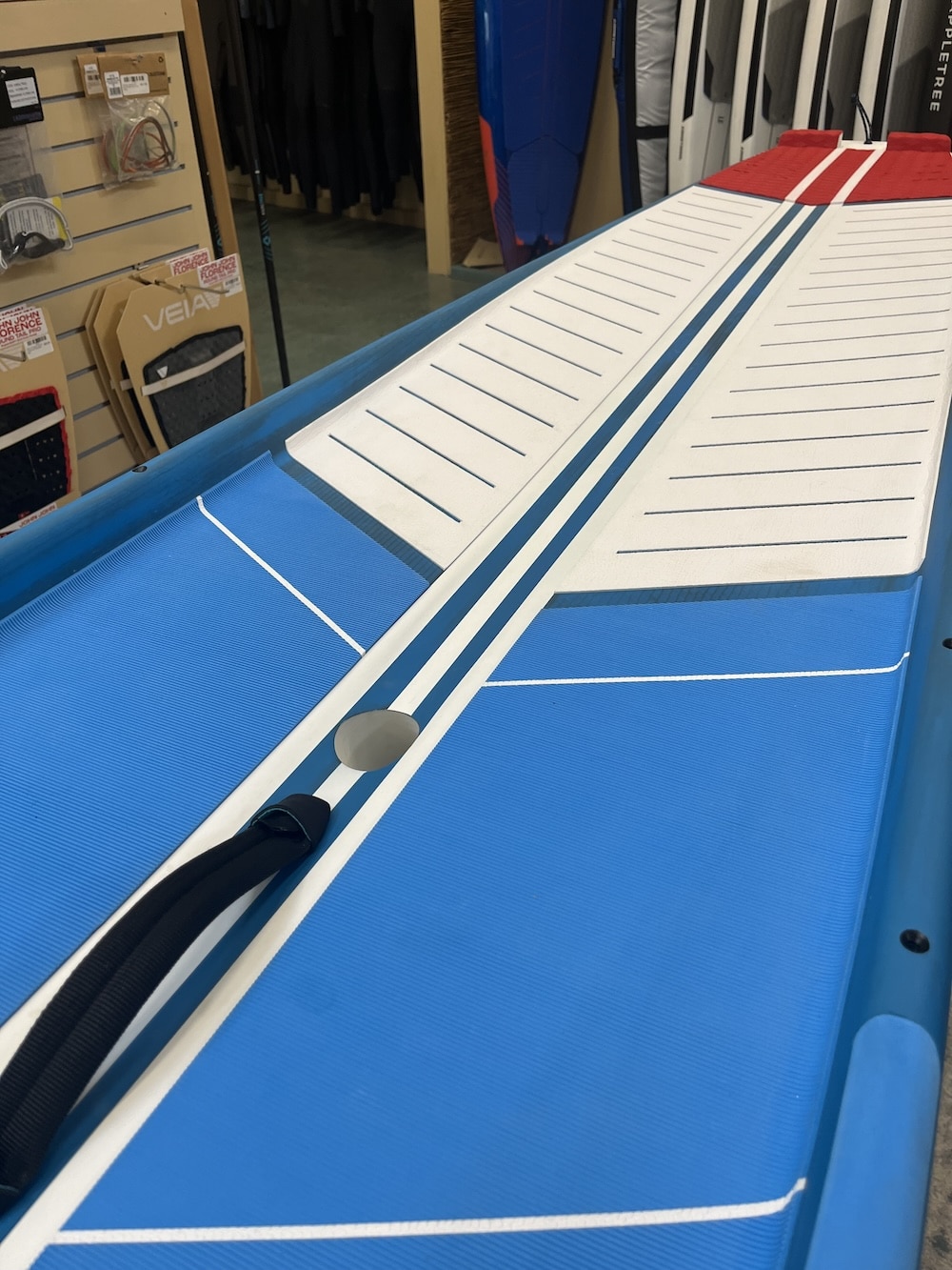 DEMO Starboard Gen-R Blue Carbon 14' x 23" 2025 SUP Board W/Board Bag DEMO Starboard Gen-R Blue Carbon 14' x 23" 2025 SUP Board W/Board Bag