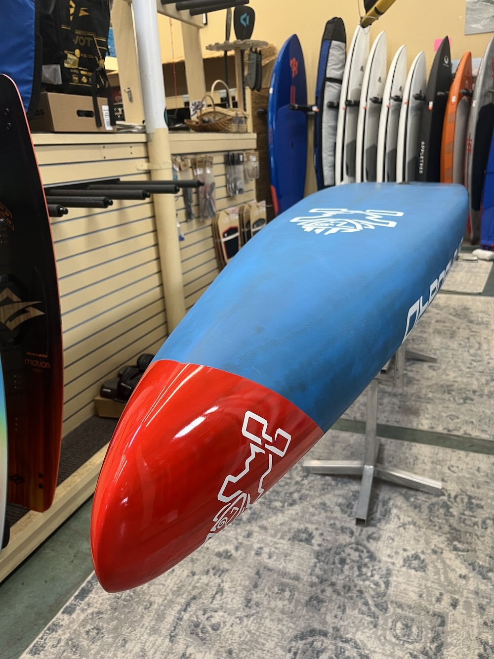 DEMO Starboard Gen-R Blue Carbon 14' x 23" 2025 SUP Board W/Board Bag DEMO Starboard Gen-R Blue Carbon 14' x 23" 2025 SUP Board W/Board Bag