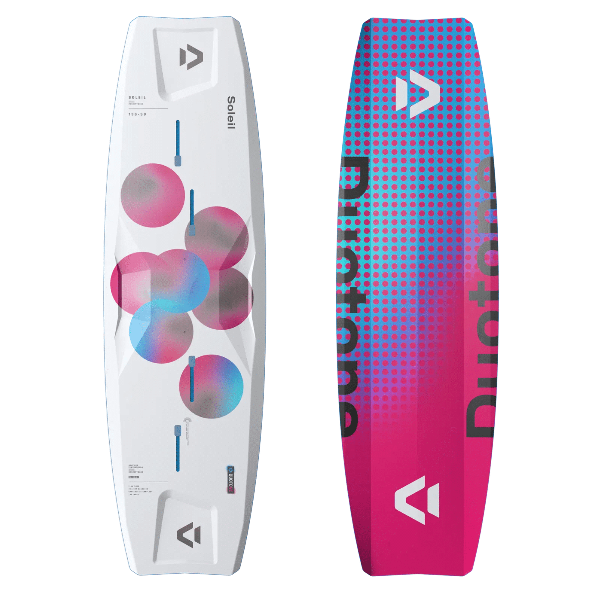 Duotone Soleil Concept Blue Twin Tip Kiteboard 2026 Duotone Soleil Concept Blue Twin Tip Kiteboard 2026