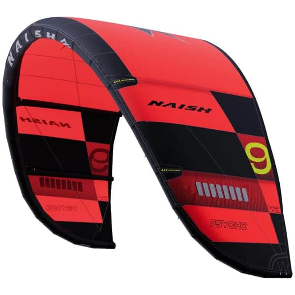 Naish Psycho QS Kite 2025 - Coral/Black, 12.0