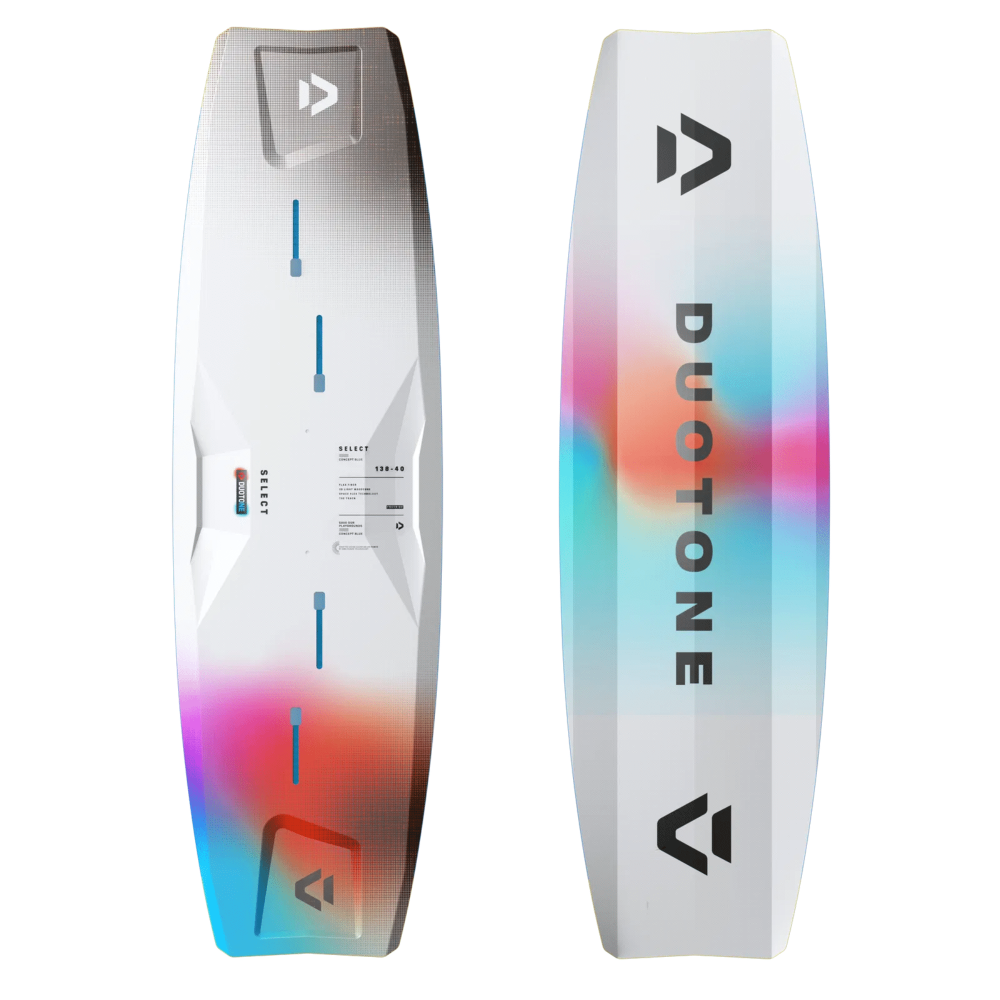 Duotone Select Concept Blue Twin Tip Kiteboard 2026 Duotone Select Concept Blue Twin Tip Kiteboard 2026